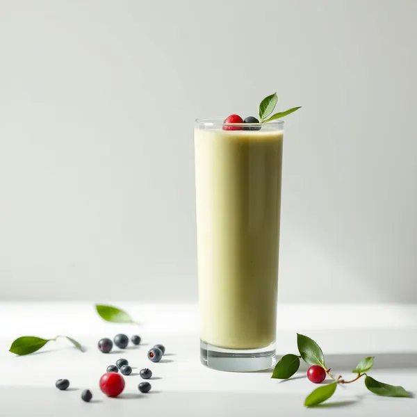 Vegan Matcha Pea Milk Smoothie