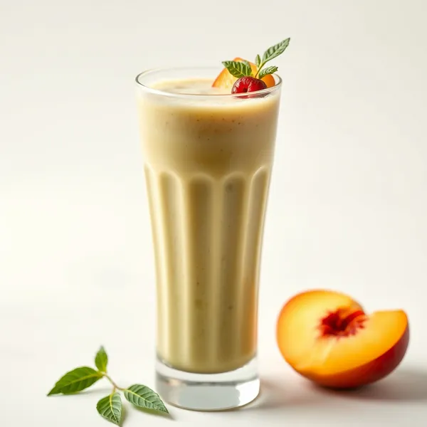Smoothie Végane Pêche Matcha