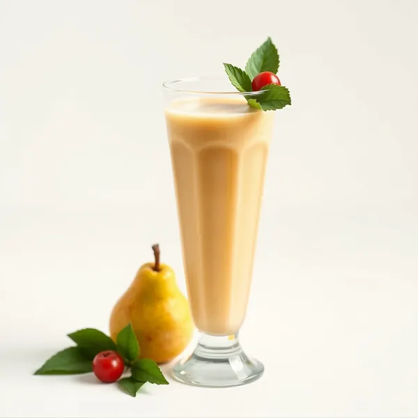 Smoothie Vegano de Suco de Pera e Maçã