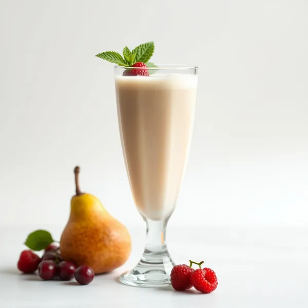 Smoothie Vegan à la Poire et à l'Eau de Coco
