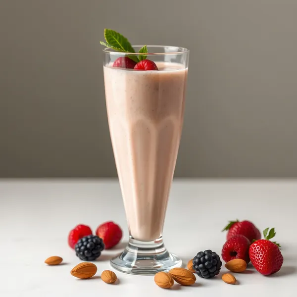 Smoothie de Lait d'Amande et Protéine Végane