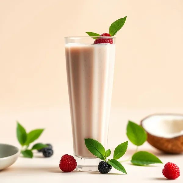 Smoothie de Protéine Végane et Eau de Coco