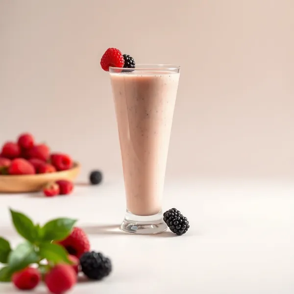Smoothie de Leite de Cânhamo com Proteína Vegana