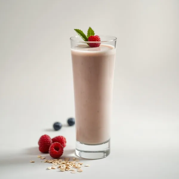 Smoothie au Lait d'Avoine et Protéine Végane