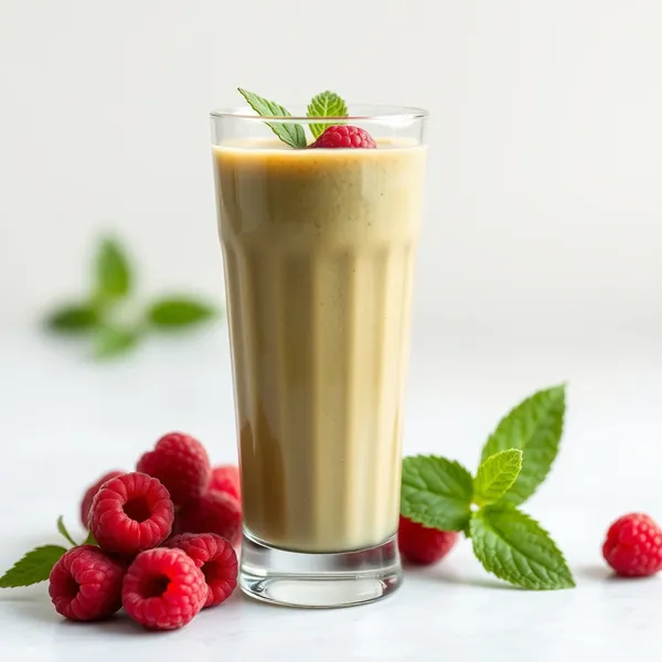 Smoothie Végane Framboise Matcha
