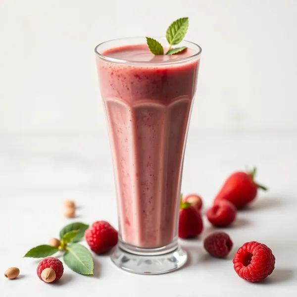Smoothie Vegan Framboise Pistache