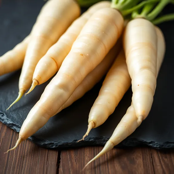 White Satin Carrots